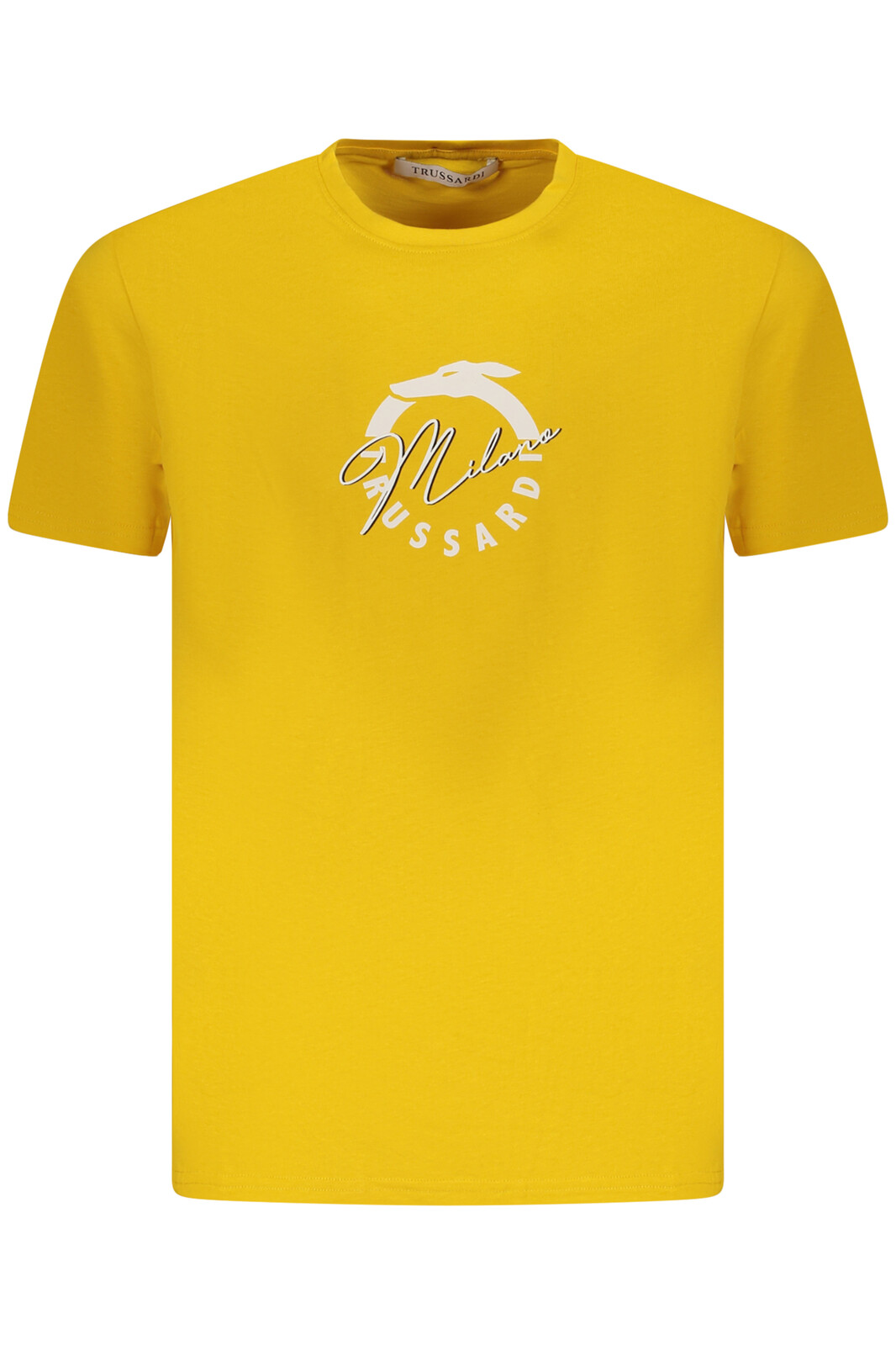 TRUSSARDI SHORT SLEEVE T-SHIRT MEN YELLOW
