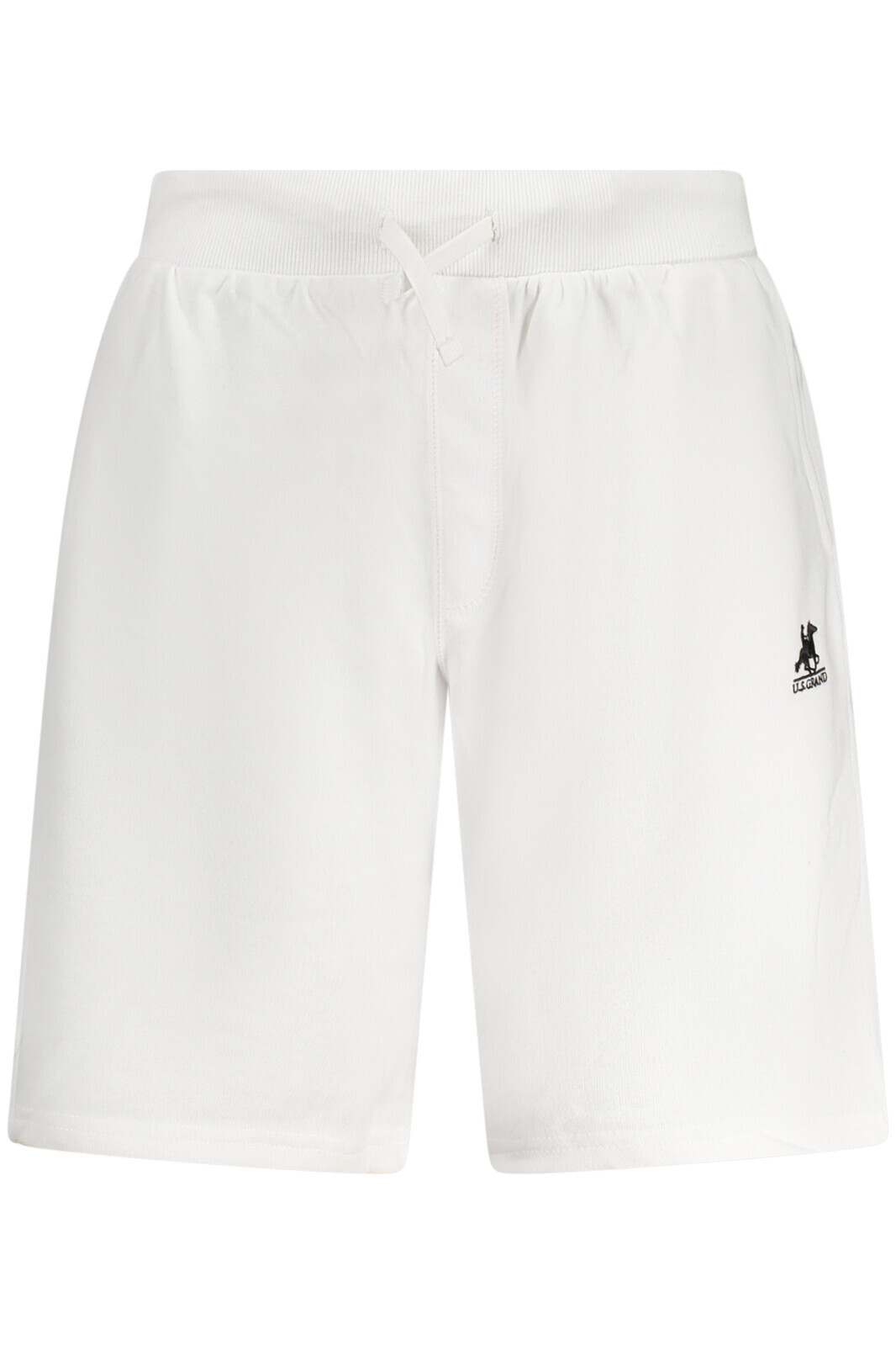 US GRAND POLO MEN'S WHITE SHORT PANTS