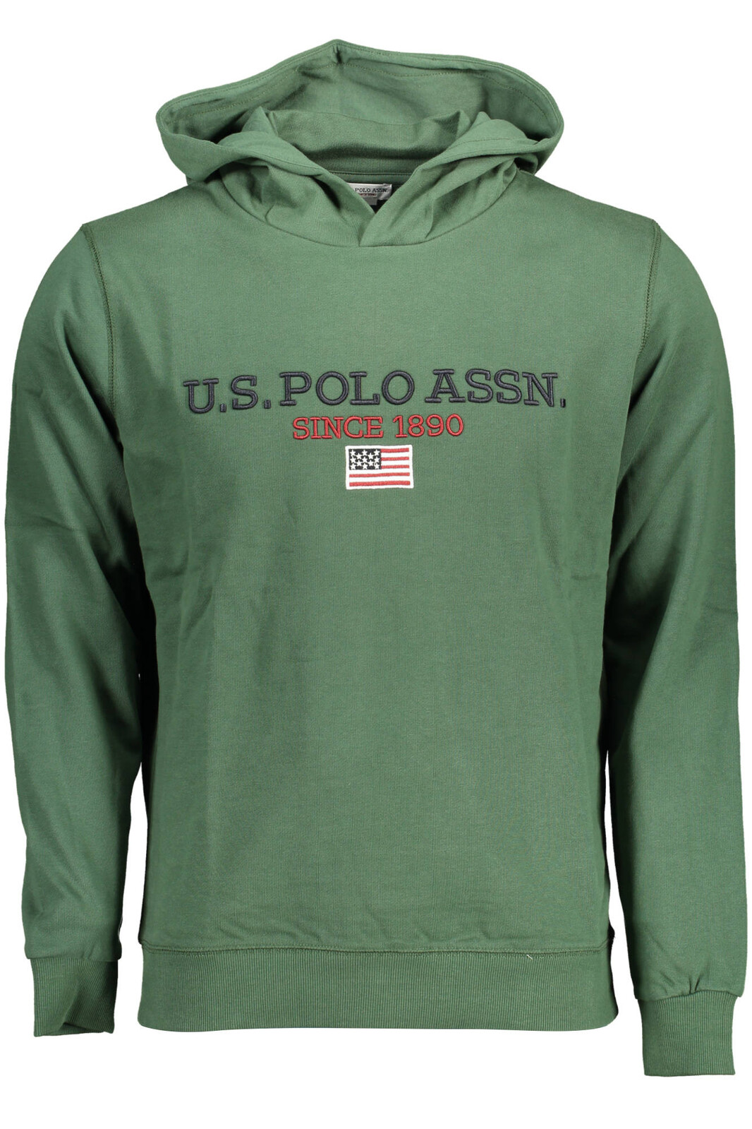 US POLO SWEATSHIRT WITHOUT ZIP MAN GREEN