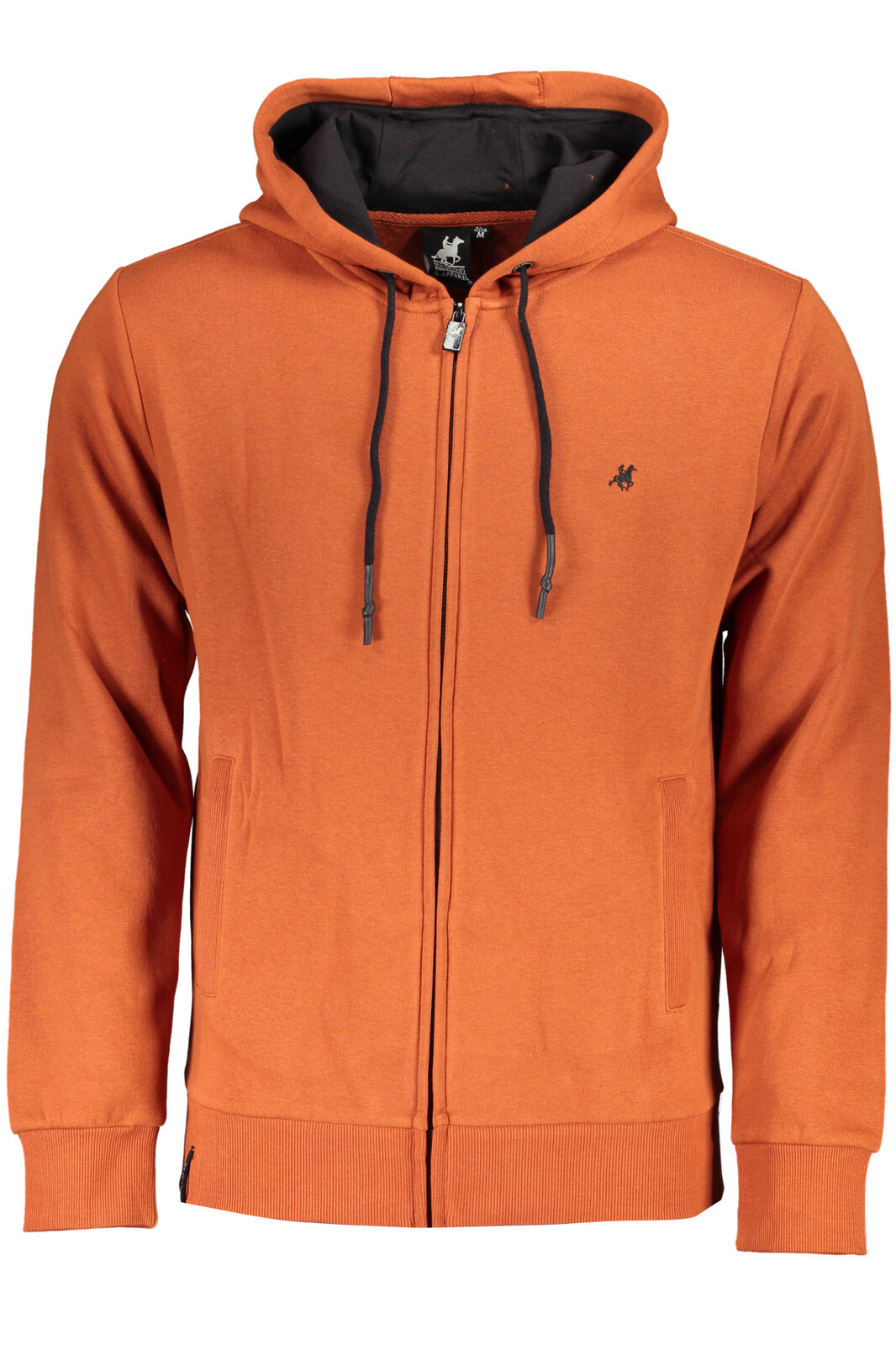 US GRAND POLO MEN'S BRONZE ZIP SWEATSHIRT