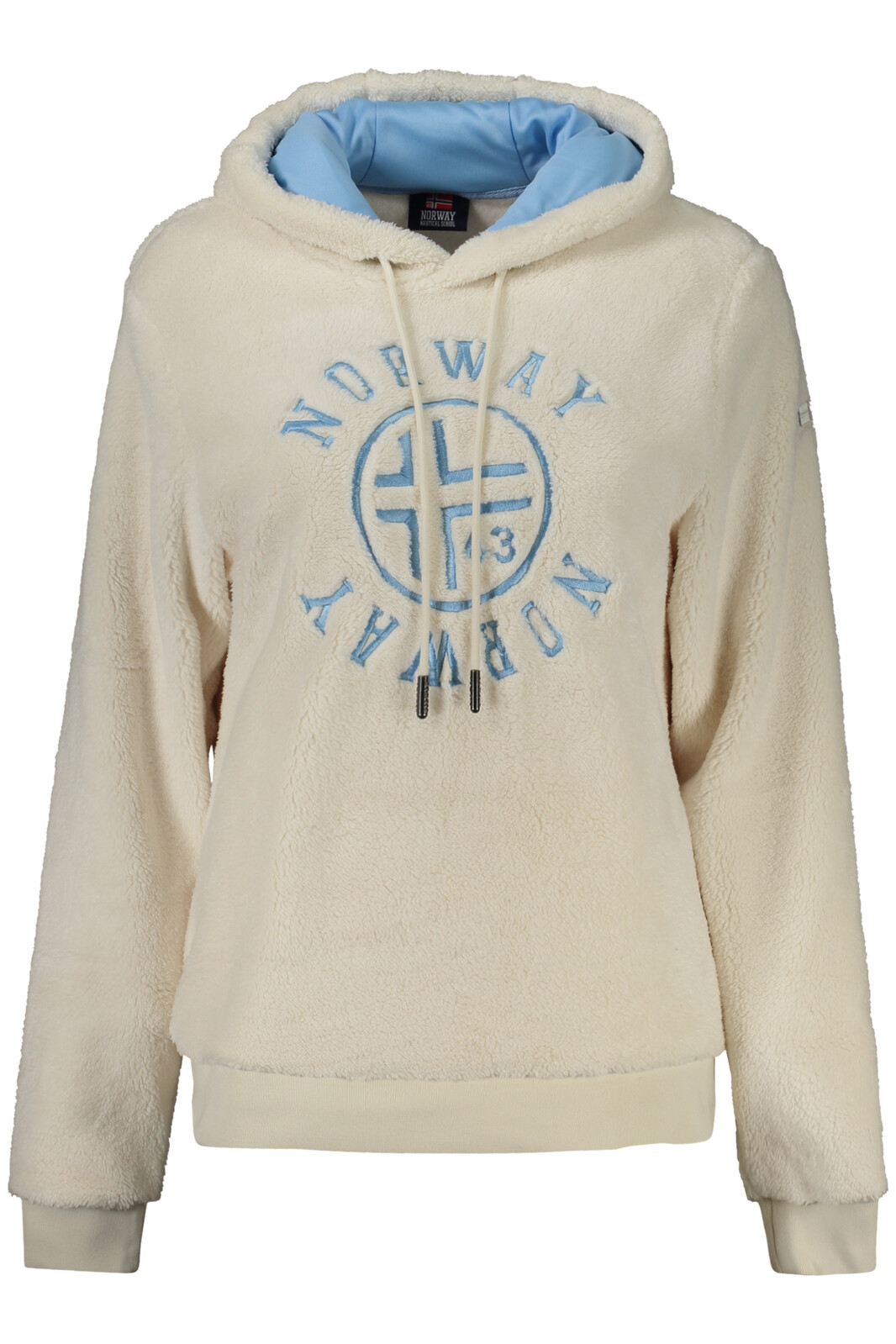 NORWAY 1963 WOMEN'S ZIP-UP SWEATSHIRT WHITE