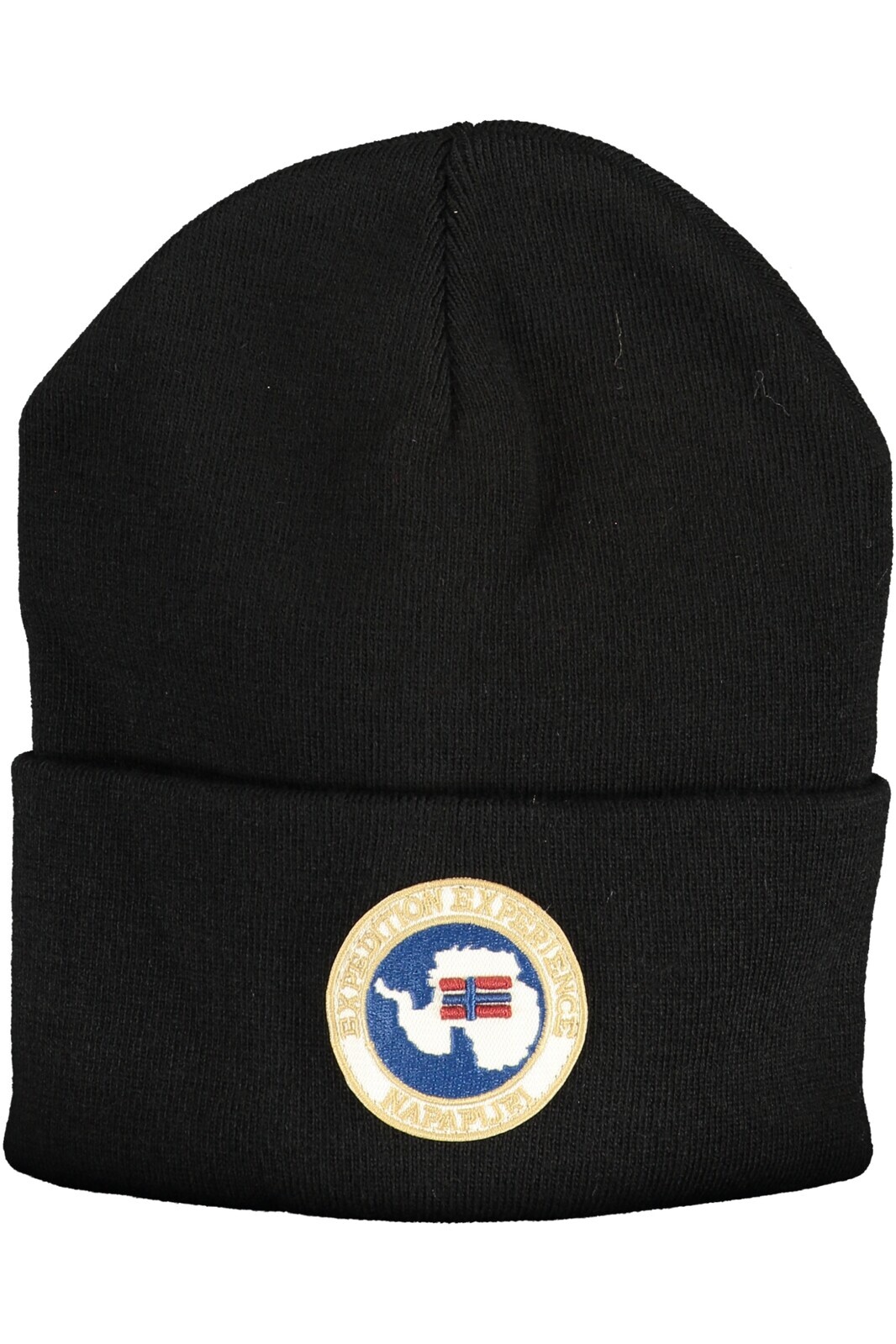 NAPAPIJRI BLACK MEN'S BEANIE