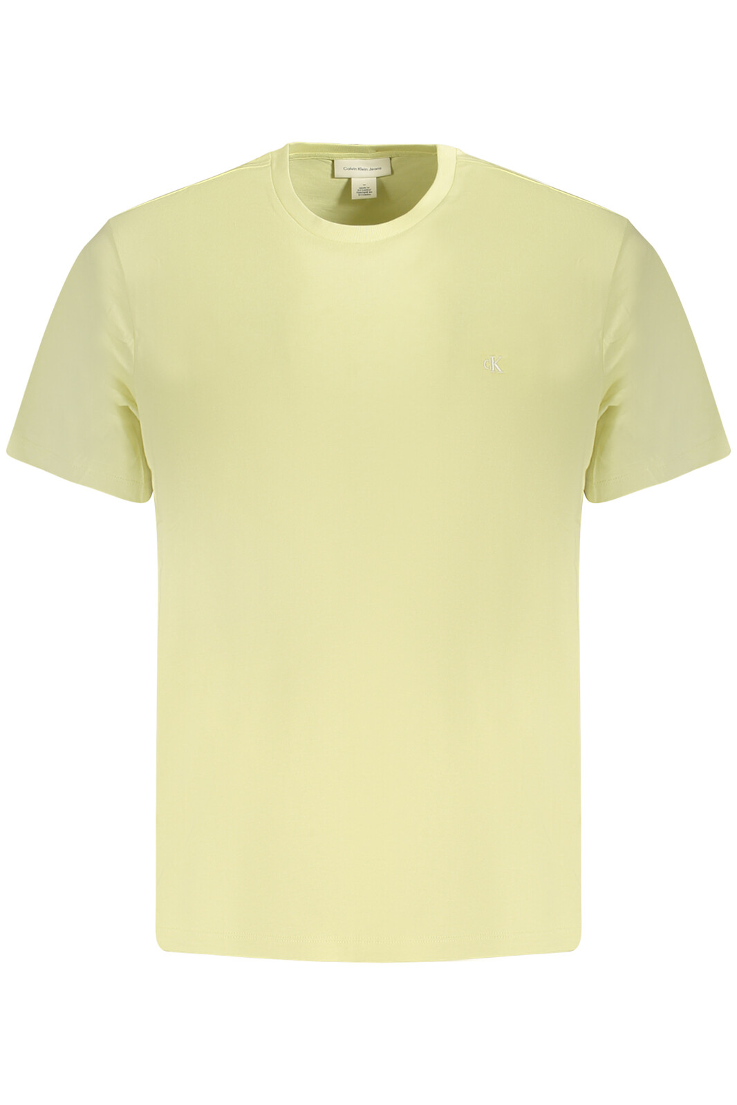 CALVIN KLEIN MEN'S SHORT SLEEVE T-SHIRT YELLOW