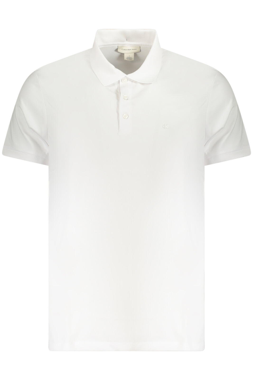 CALVIN KLEIN MEN'S SHORT SLEEVE POLO WHITE
