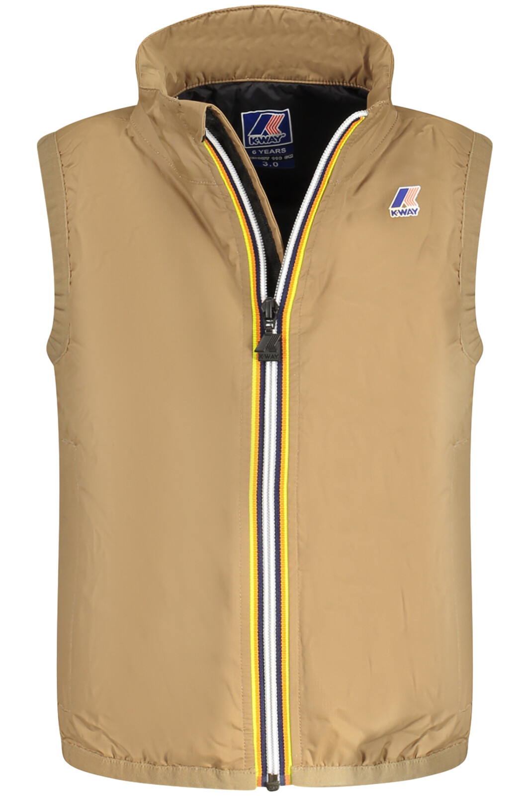 K-WAY SLEEVELESS CHILDREN'S BROWN