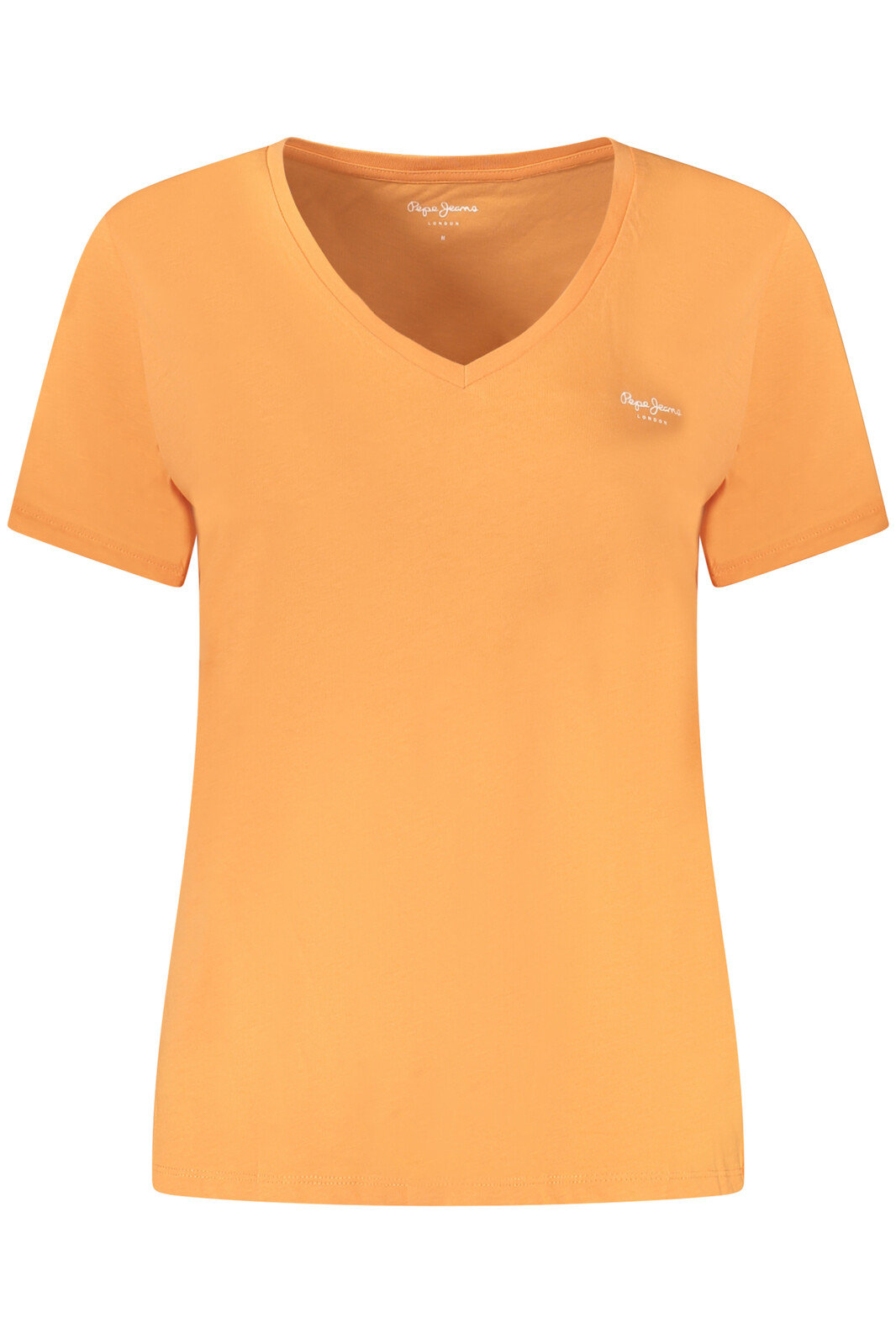 PEPE JEANS WOMEN'S SHORT SLEEVE T-SHIRT ORANGE