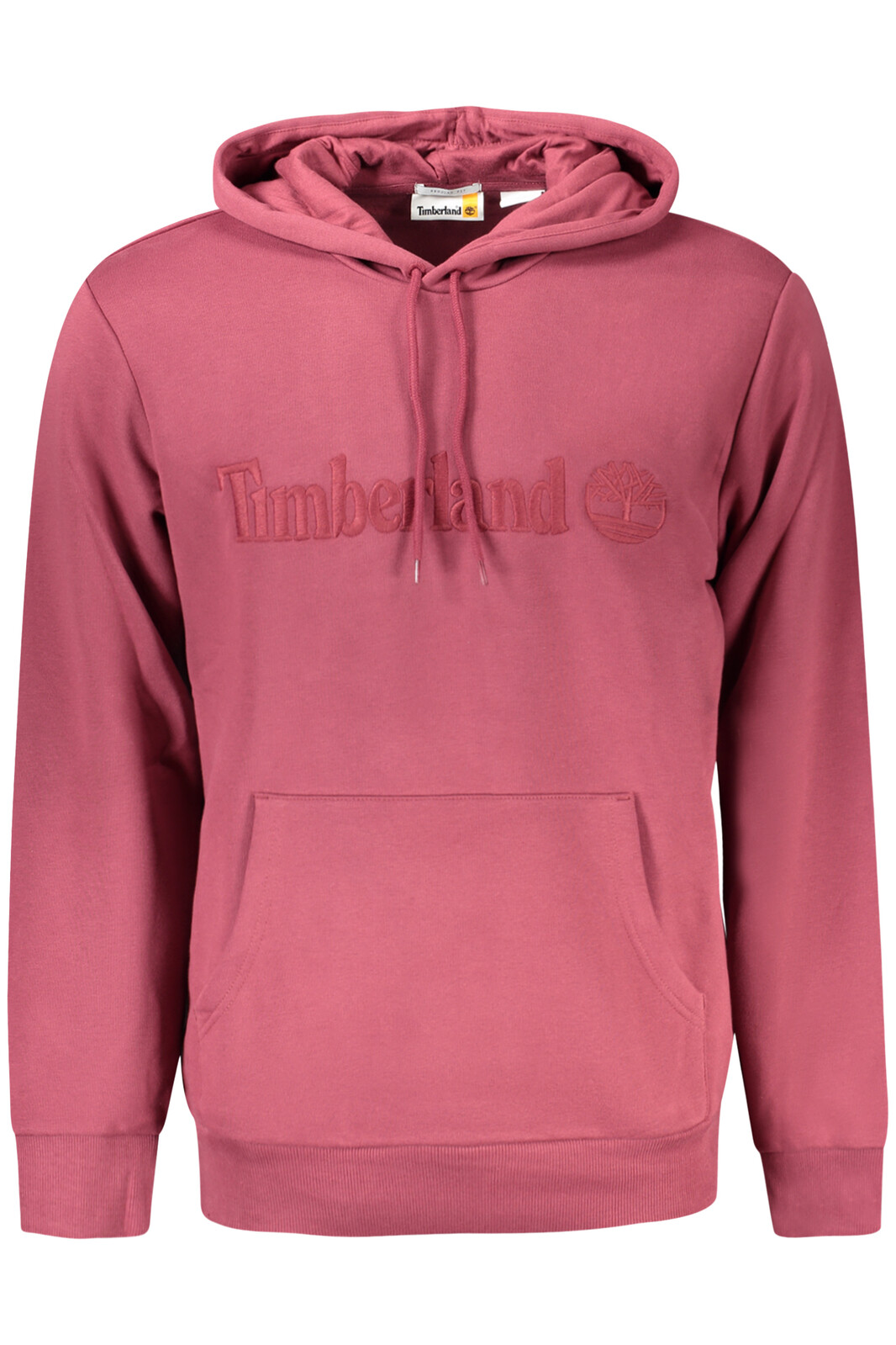 TIMBERLAND MEN'S PURPLE ZIP-UP SWEATSHIRT