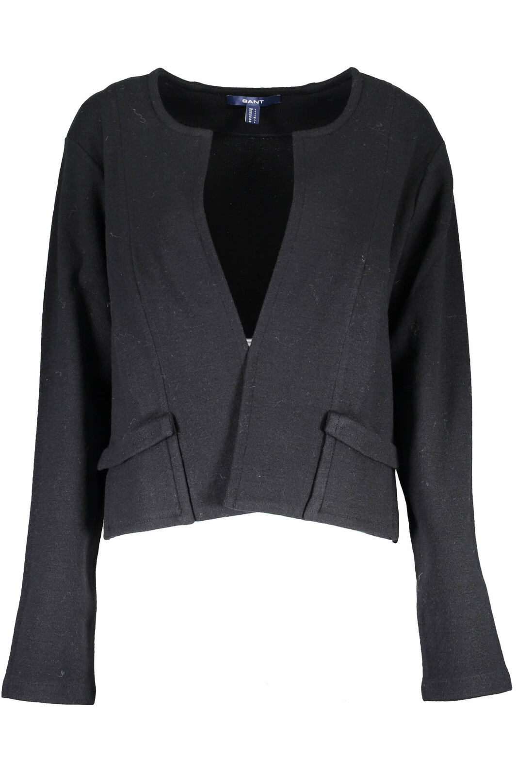 GANT WOMEN'S BLACK CARDIGAN