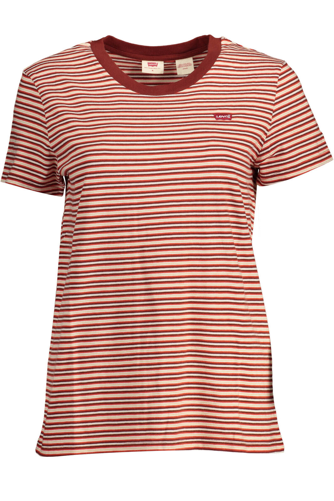LEVI'S WOMEN'S SHORT SLEEVE T-SHIRT RED