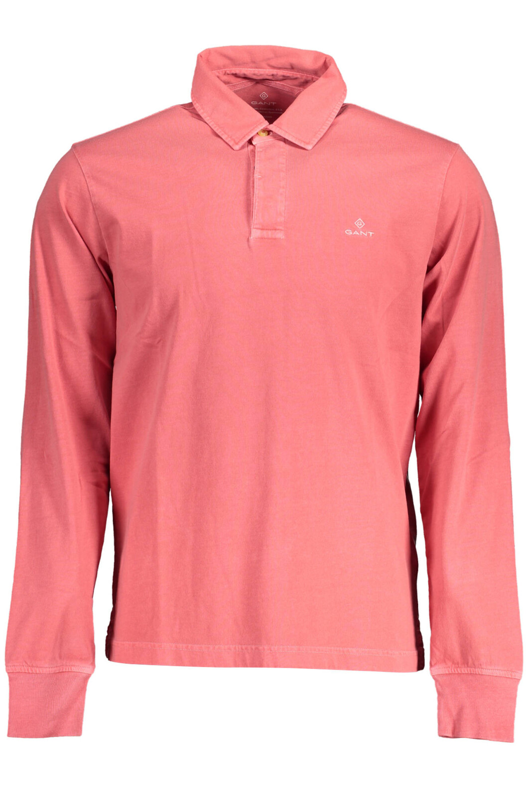 GANT LONG SLEEVE POLO MEN RED