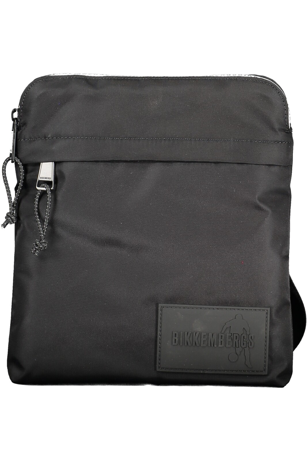 BIKKEMBERGS MEN'S BLACK SHOULDER BAG