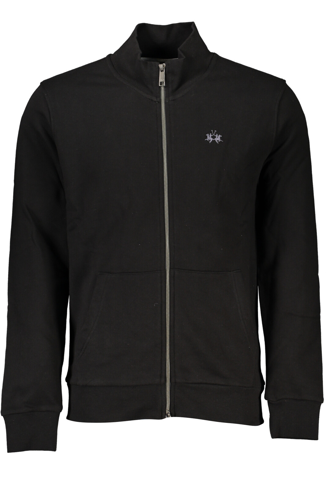 LA MARTINA MEN'S BLACK ZIP SWEATSHIRT