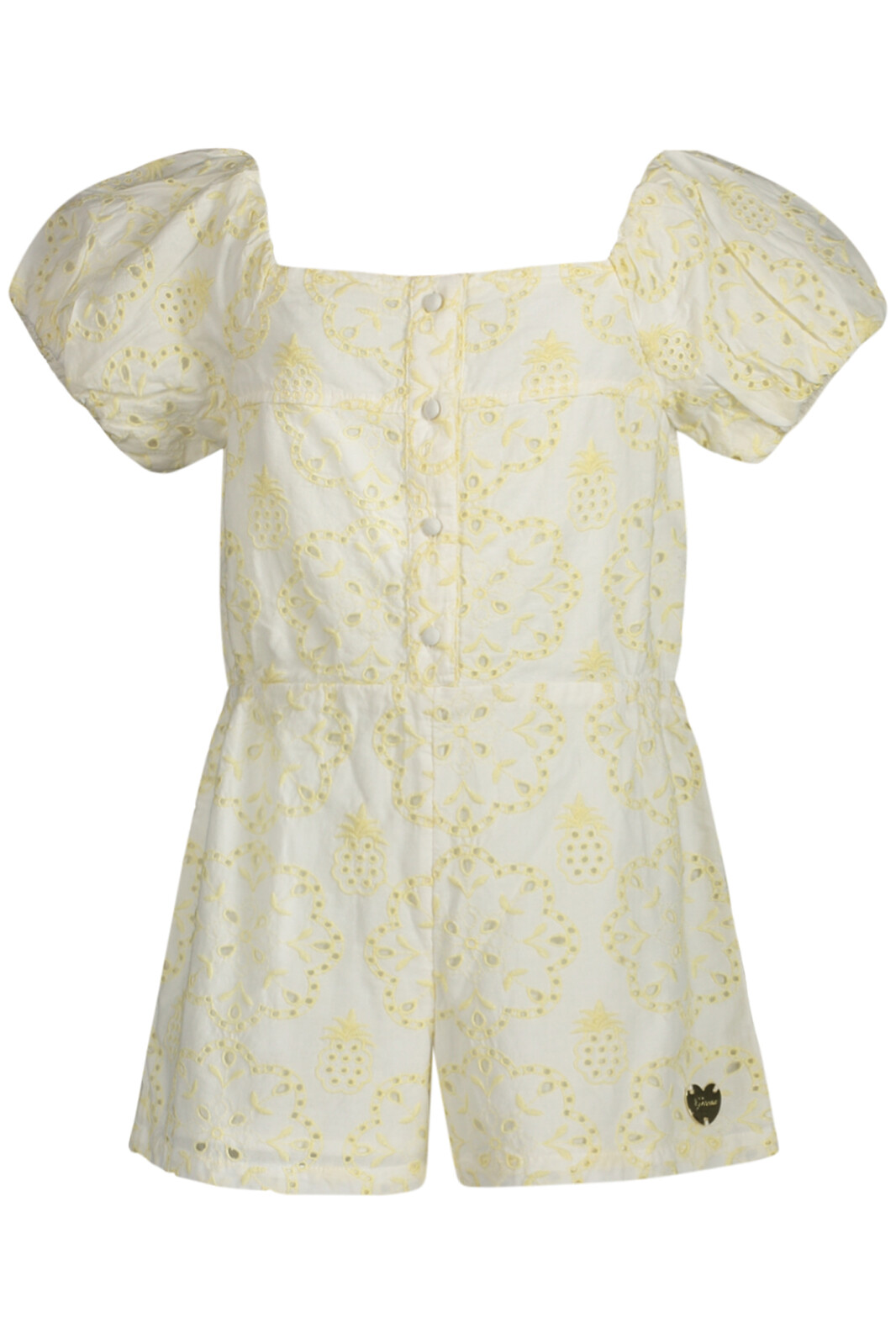 GUESS JEANS SHORT DRESS GIRL YELLOW