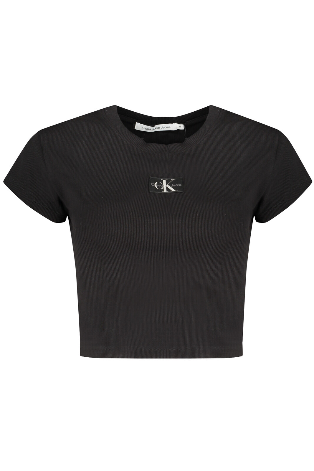 CALVIN KLEIN WOMEN'S SHORT SLEEVE T-SHIRT BLACK