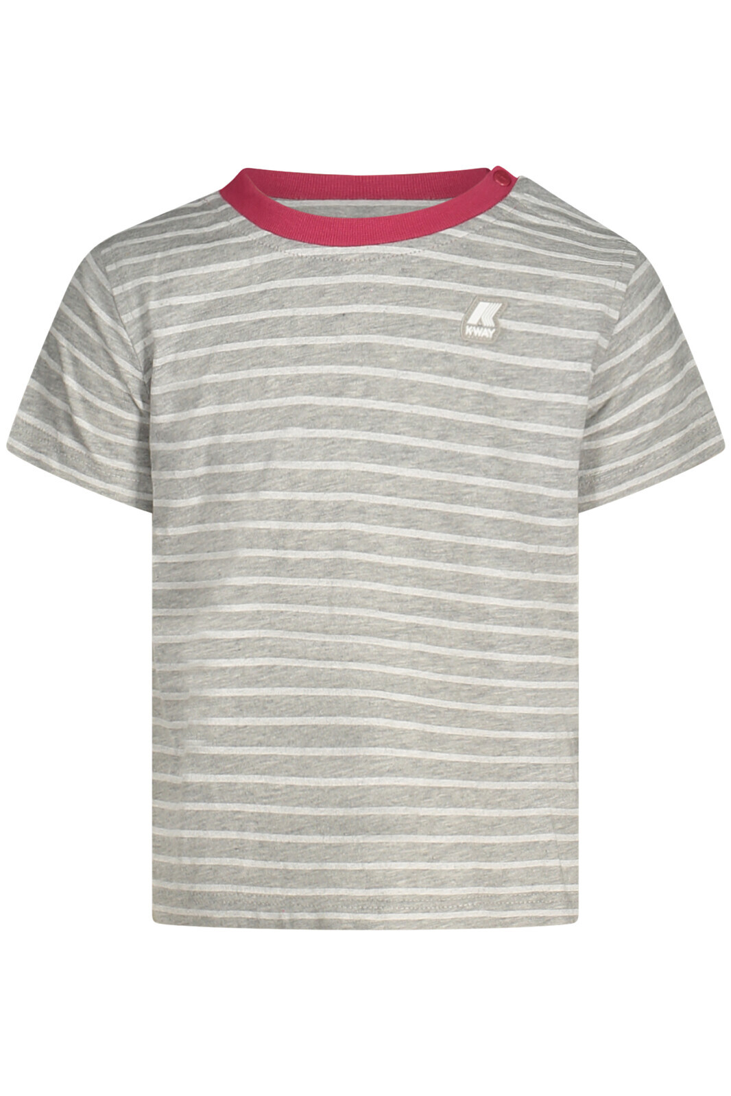 K-WAY SHORT SLEEVE T-SHIRT GIRLS GREY