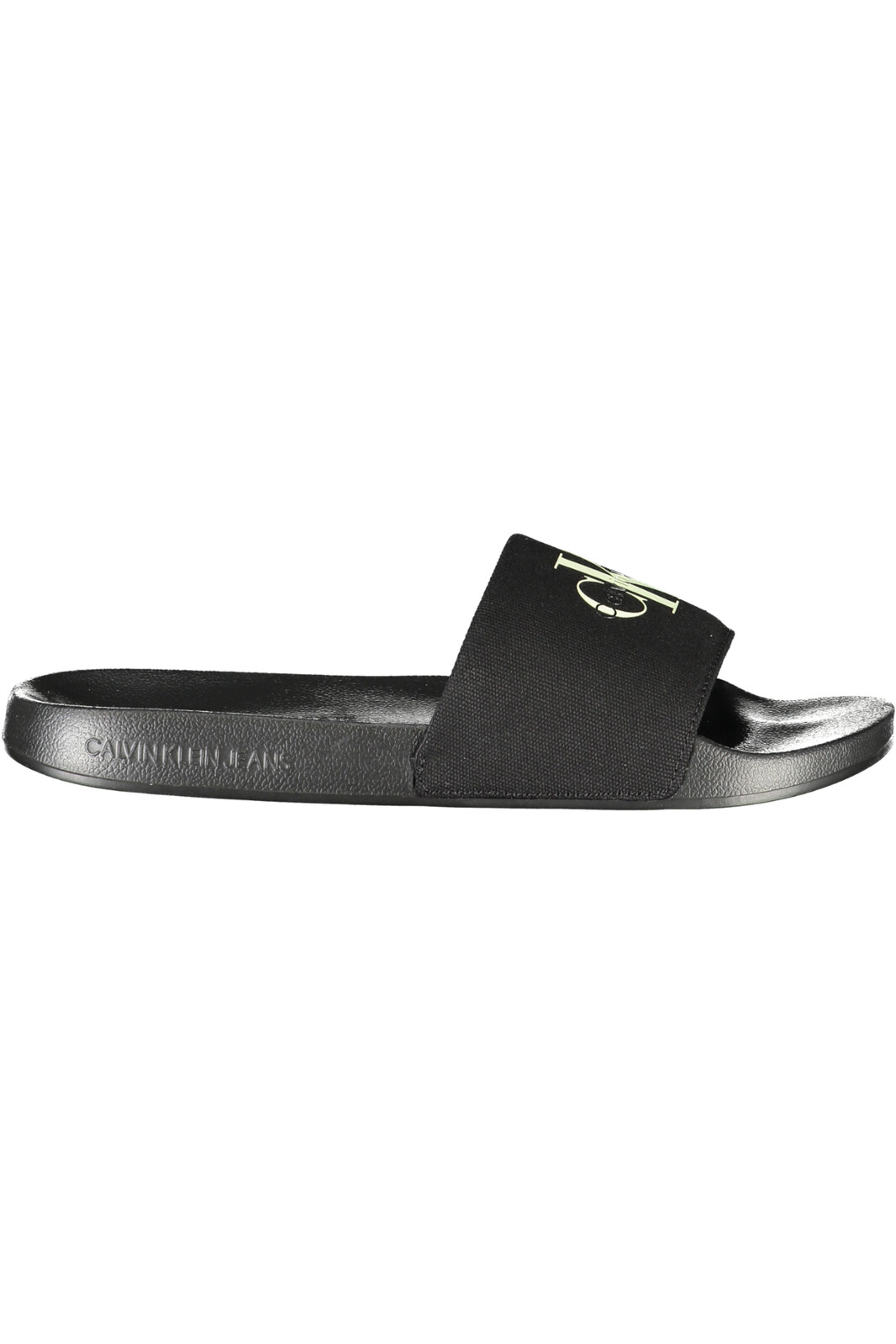 CALVIN KLEIN MEN'S BLACK SLIPPER FOOTWEAR