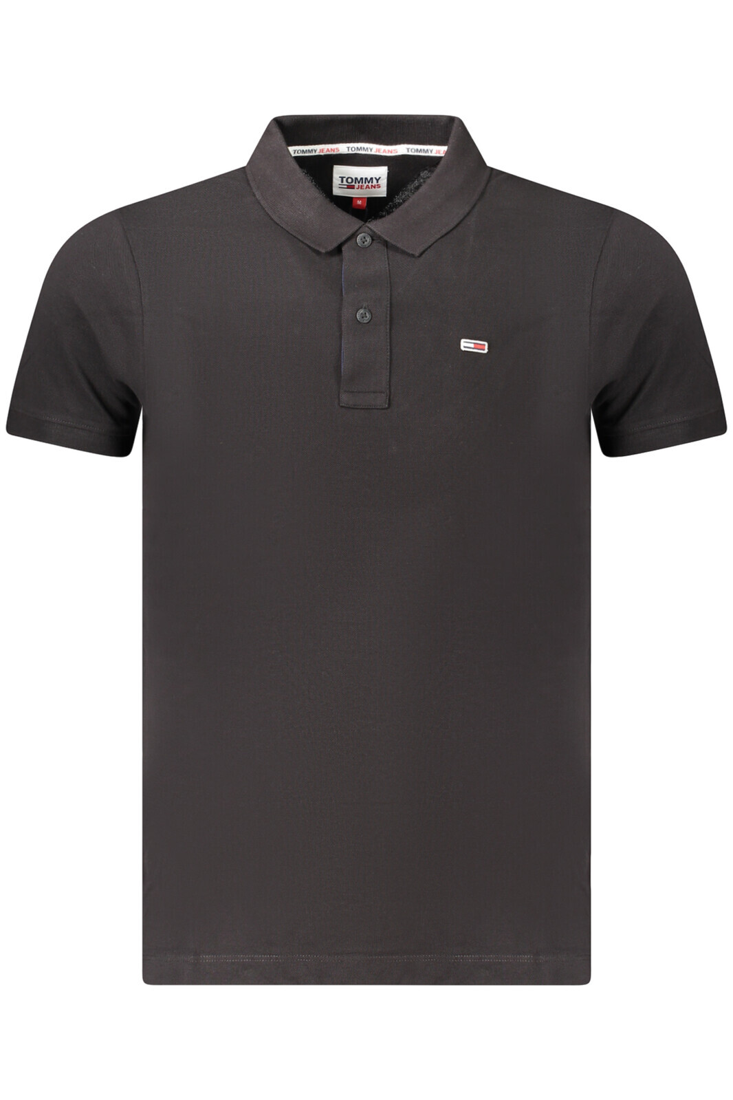 TOMMY HILFIGER MEN'S SHORT SLEEVE POLO BLACK