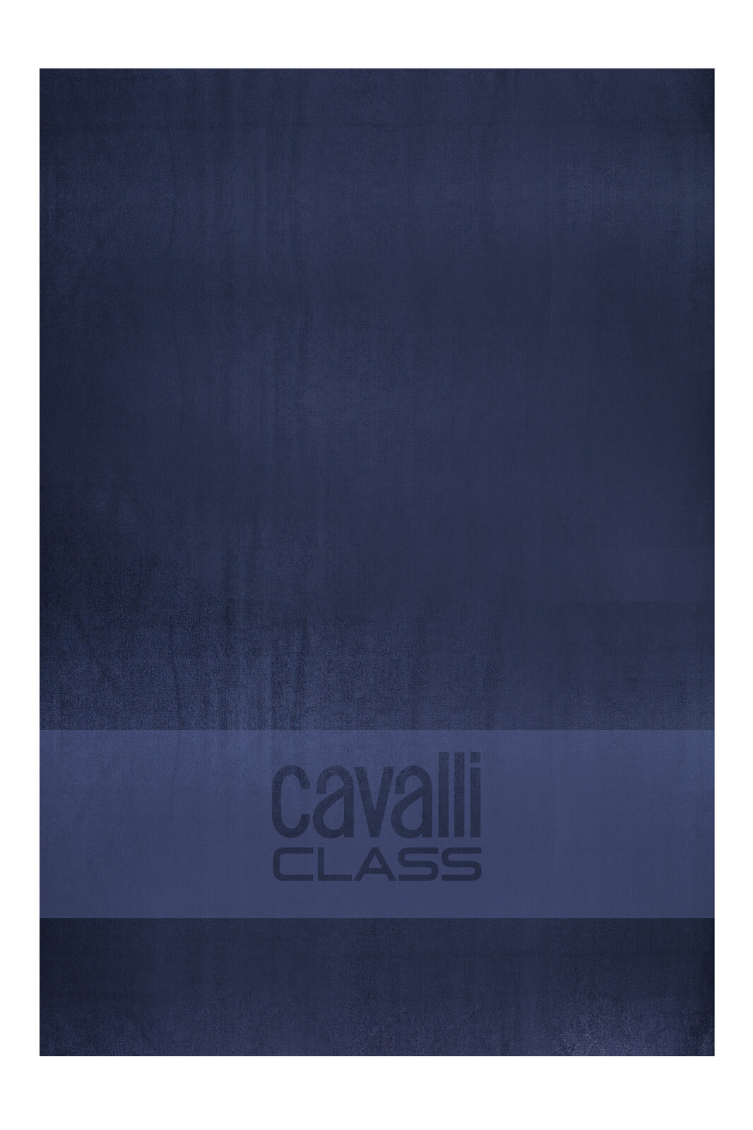 CAVALLI CLASS MEN'S BEACH TOWEL BLUE