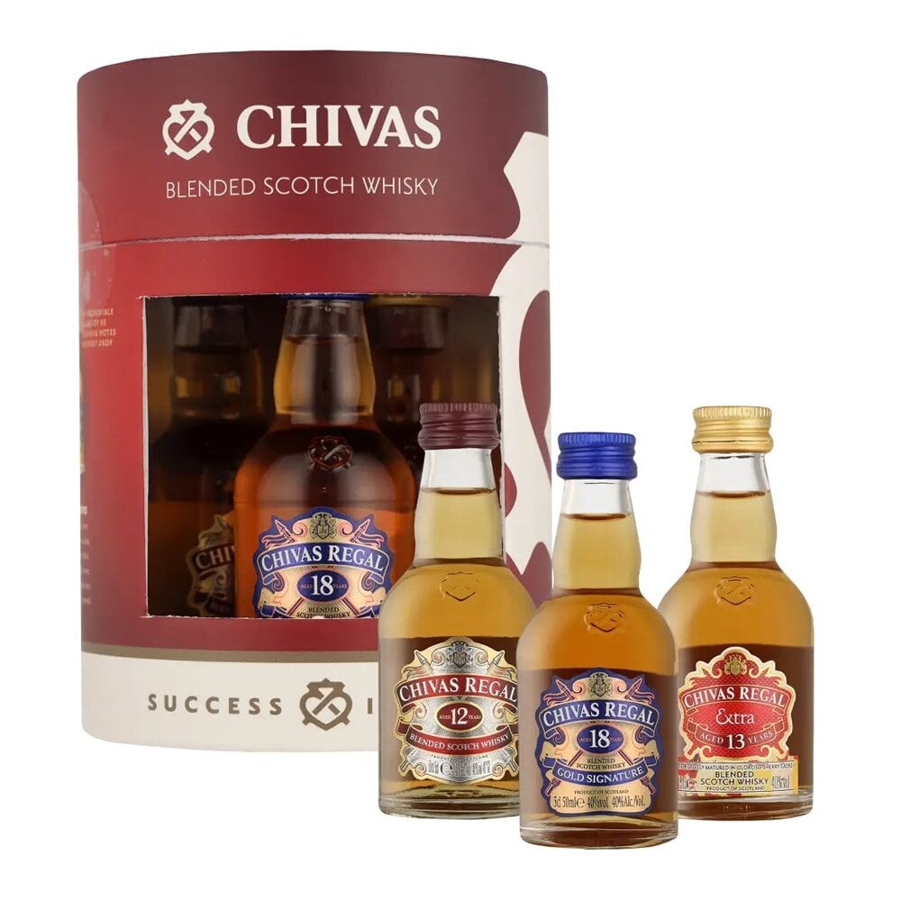 Chivas Regal Miniature Giftset 3 x 0,05l 40%