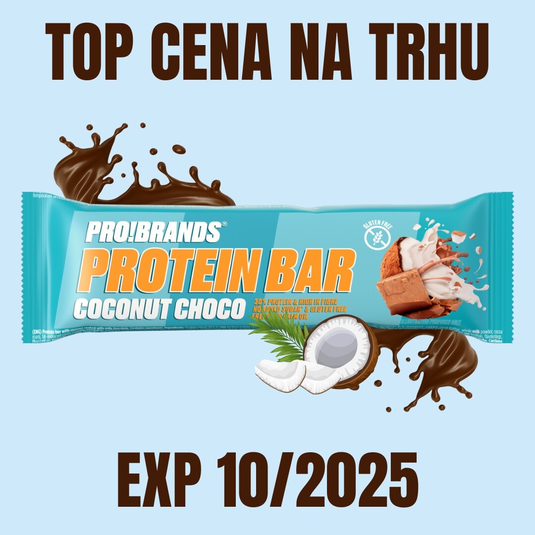 PROBRANDS Protein Bar Coconut Choco 45 g EXP 10/2025