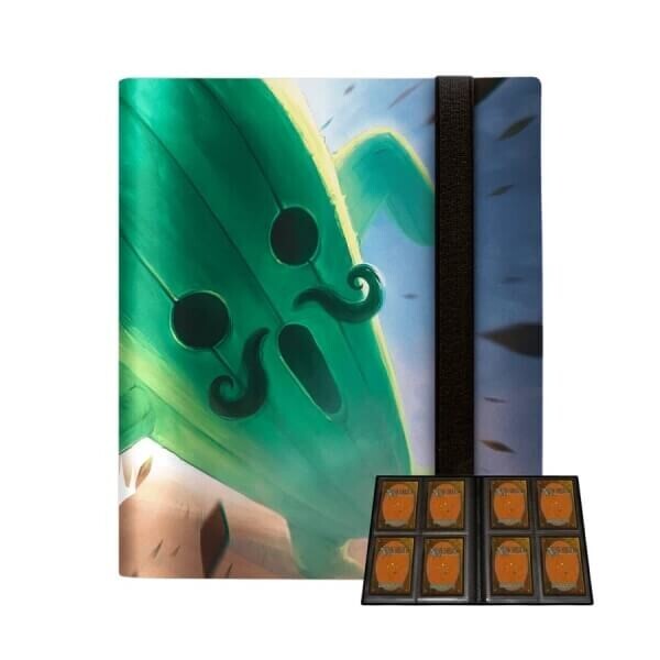 Album na karty Final Fantasy UltraPro 4-Pocket Pro-Binder na 160 karet Jumbo Cactuar