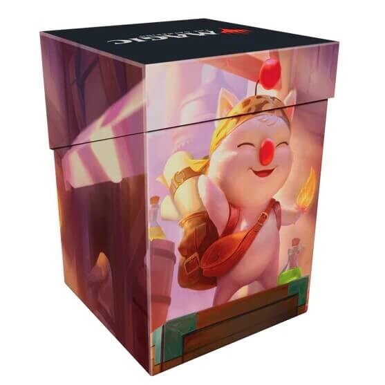MTG krabička na karty 100+ Final Fantasy Stiltzkin, Moogle Merchant