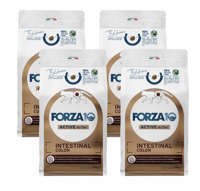 Forza 10 Active Line - Intestinal Colon Fish - 4,8 kg (12 x 400 g)