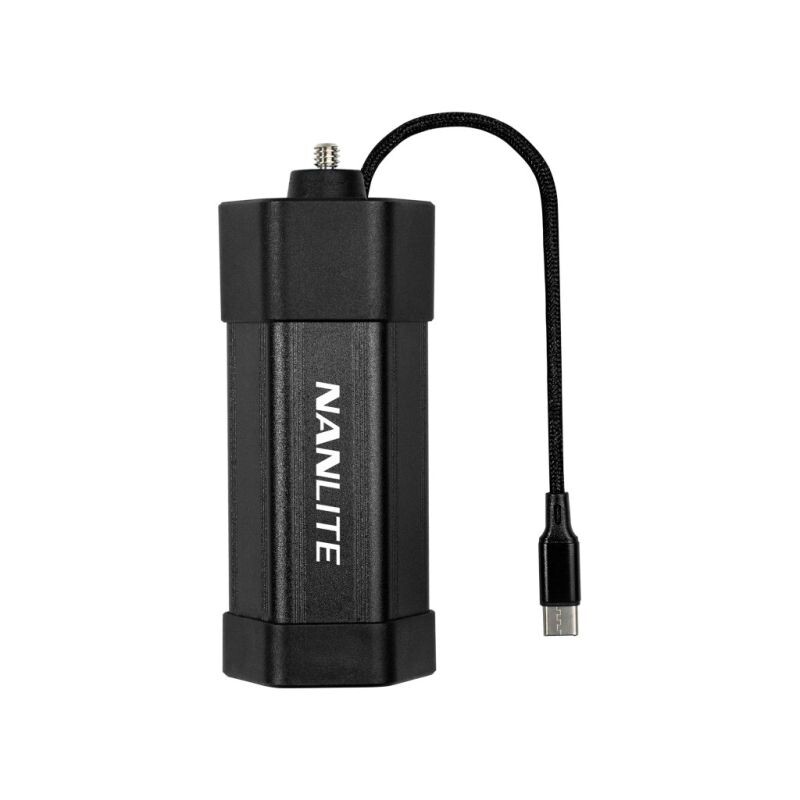 NANLITE Batterygrip BG-F550  USB-C pro PavoTube II 6C a LitoLite 5C