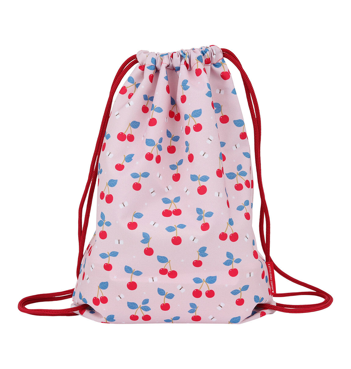 A Little Lovely Company - dětský sportovní pytel - třešně