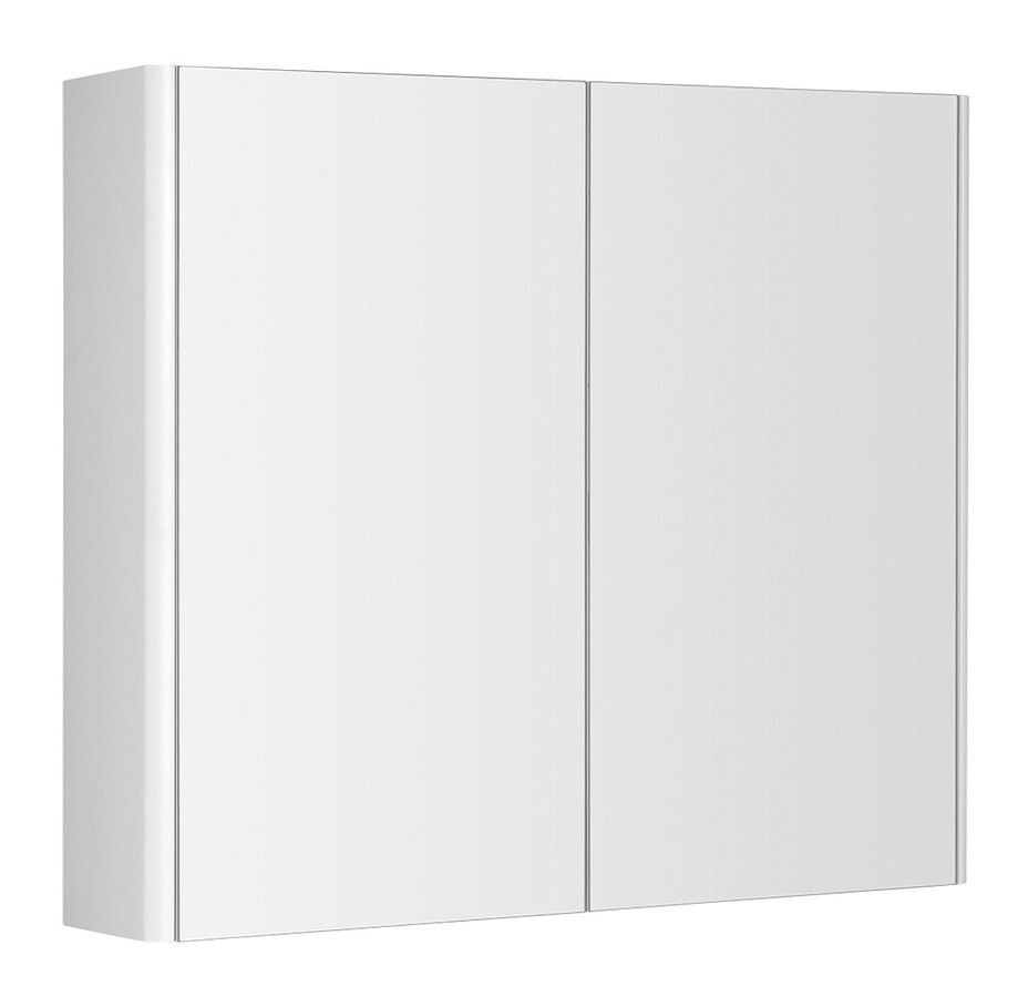 AQUALINE DENEB galerka 80x70x18cm, bílá mat DN080