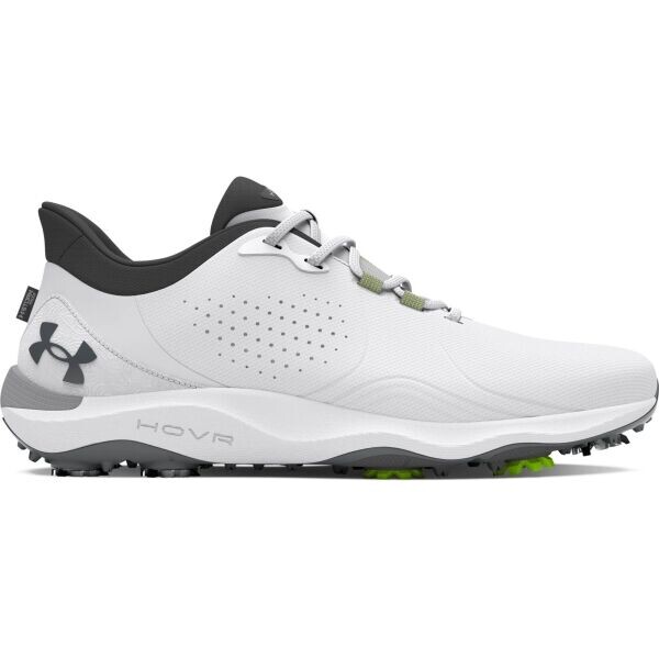 Under Armour DRIVE PRO WIDE Pánské golfové boty, bílá, velikost 45.5