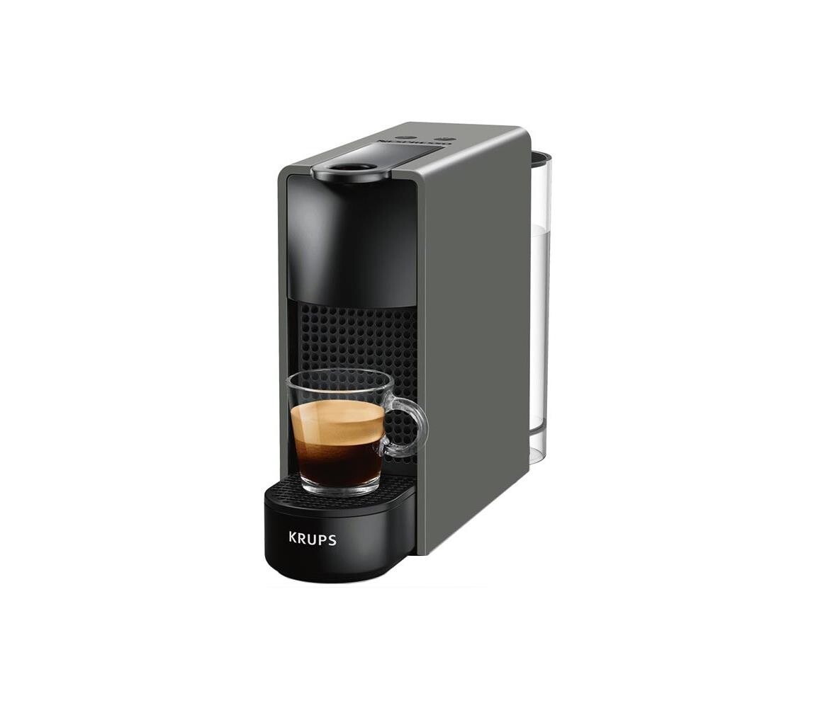 Krups Krups - Kávovar na kapsle NESPRESSO Essenza mini 1310W/230V šedá