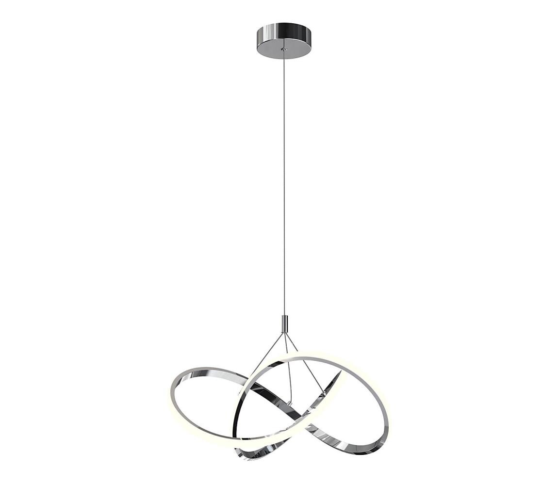 ONLI ONLI - LED Lustr na lanku LOOP LED/40W/230V 4000K lesklý chrom
