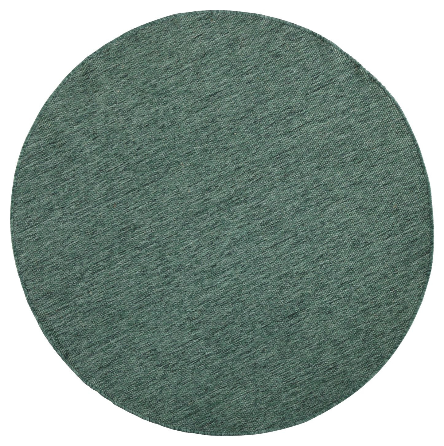 Kusový koberec Twin-Wendeteppiche 103095 green cream kruh – na ven i na doma, 200x200 (průměr) kruh, zelená, chodba / předsíň, Hanse Home