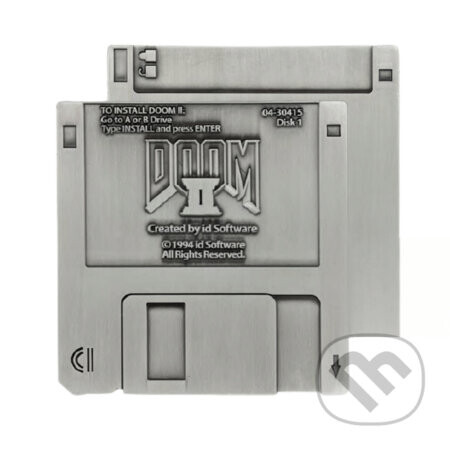 Zberateľský ingot DOOM II - Pamiatová disketa