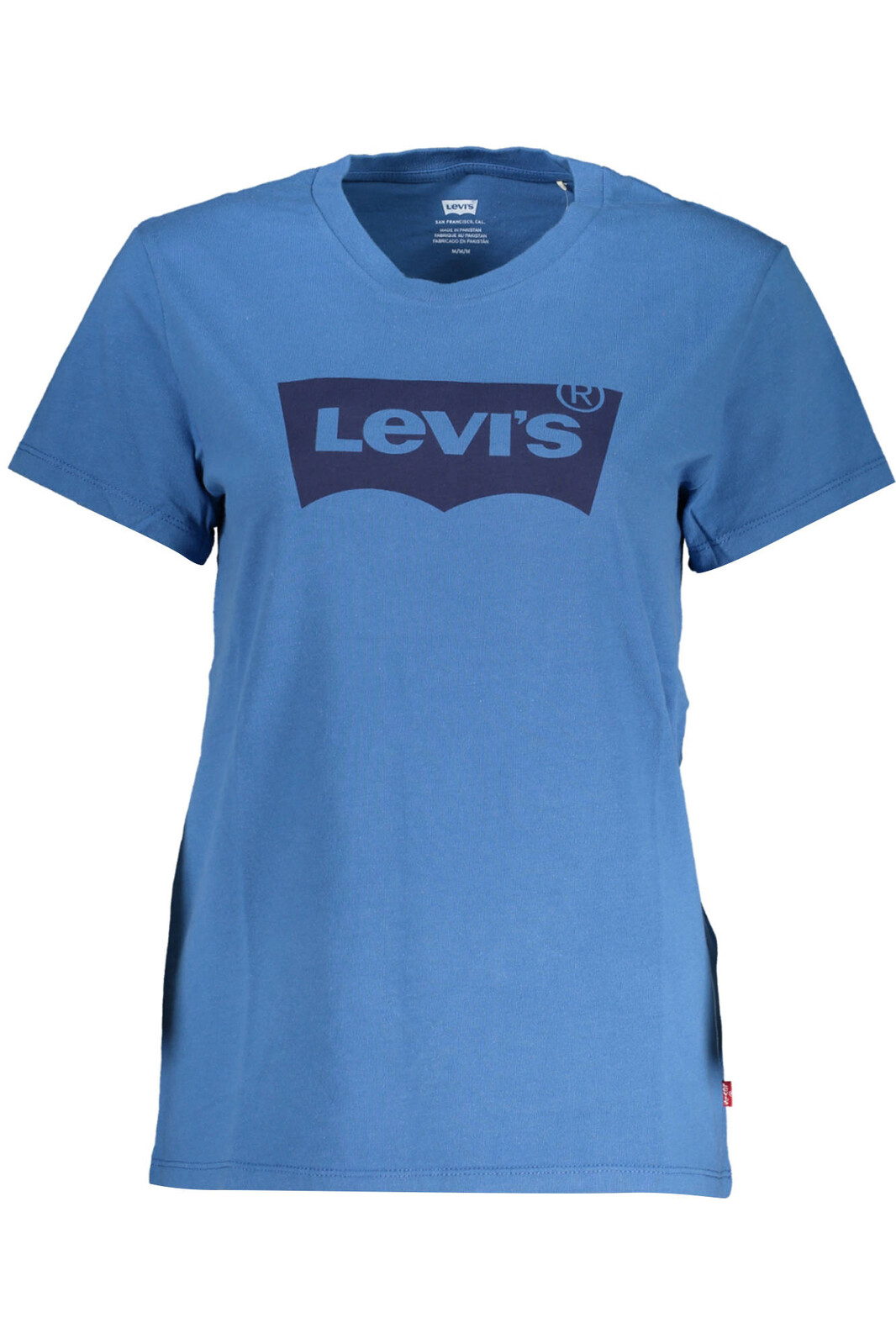 LEVI'S BLUE WOMAN SHORT SLEEVE T-SHIRT