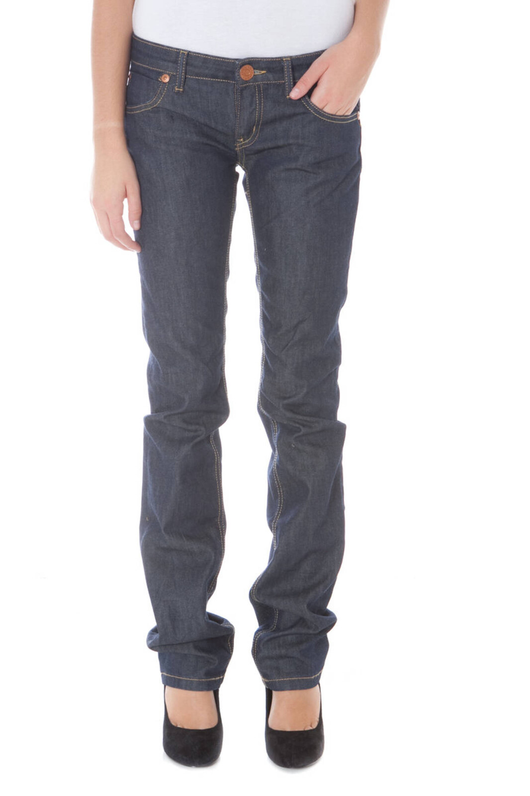 BLU WOMAN DENIM DENIM HARD JEANS