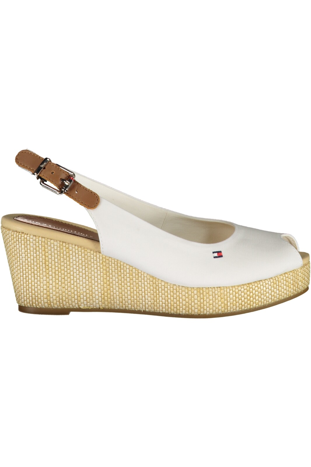 TOMMY HILFIGER WOMEN'S WHITE SANDAL FOOTWEAR