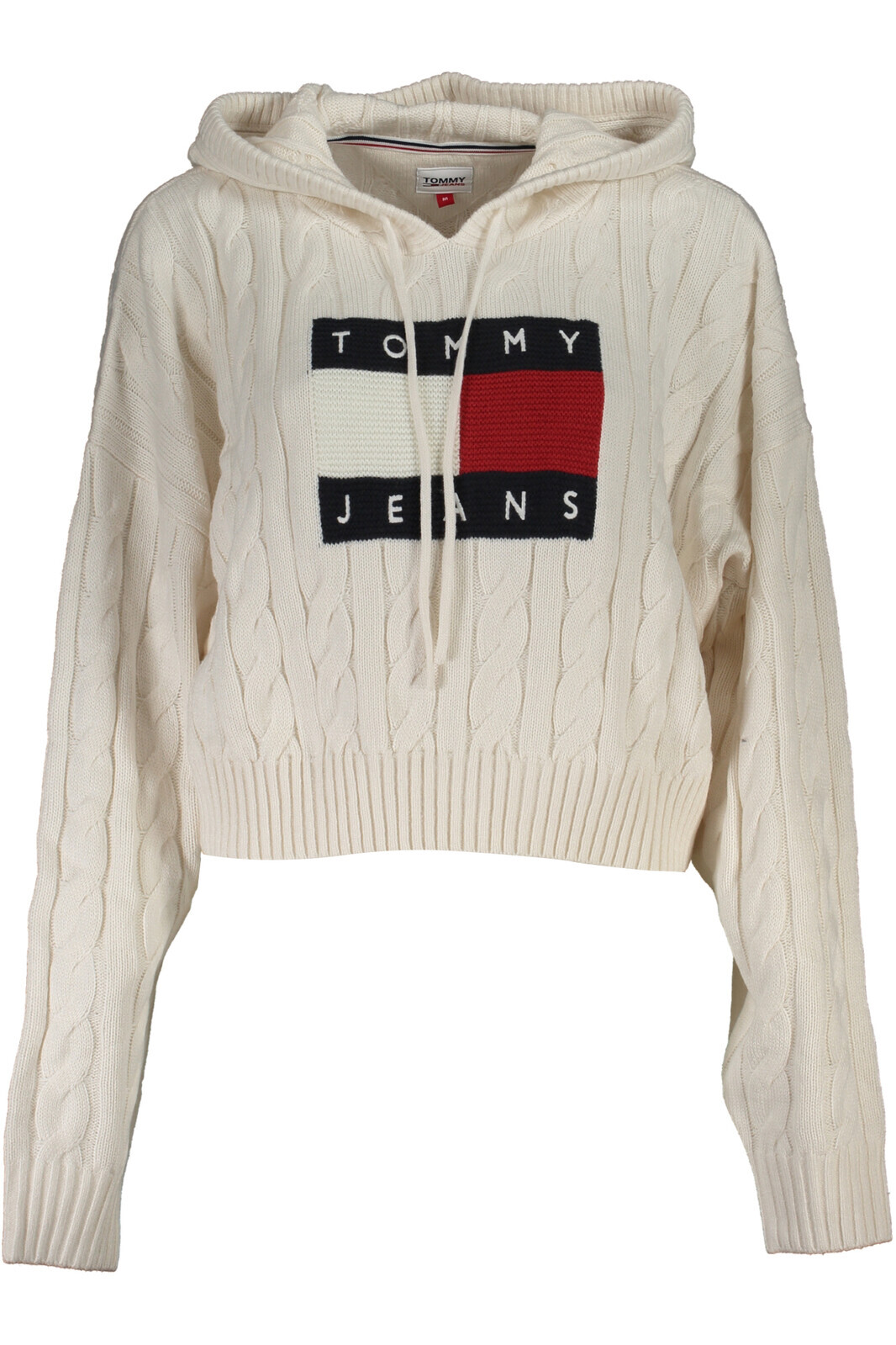 TOMMY HILFIGER WOMEN'S WHITE SWEATER