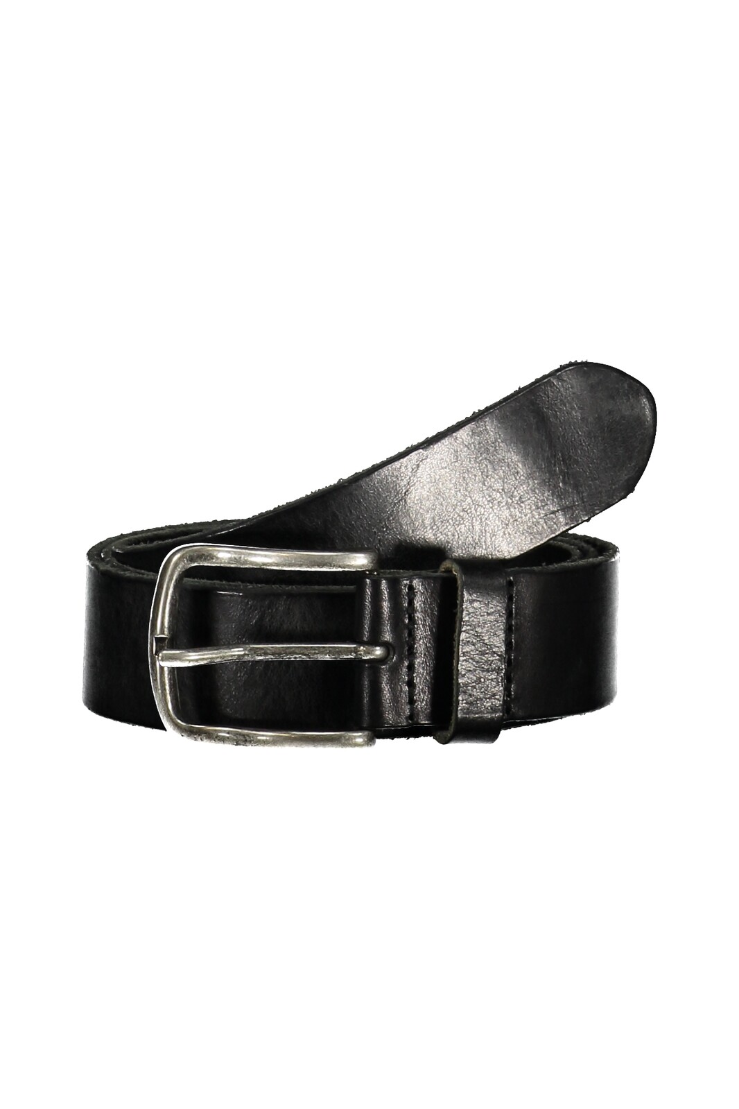 GUESS JEANS BLACK MEN'S LEATHER BELT