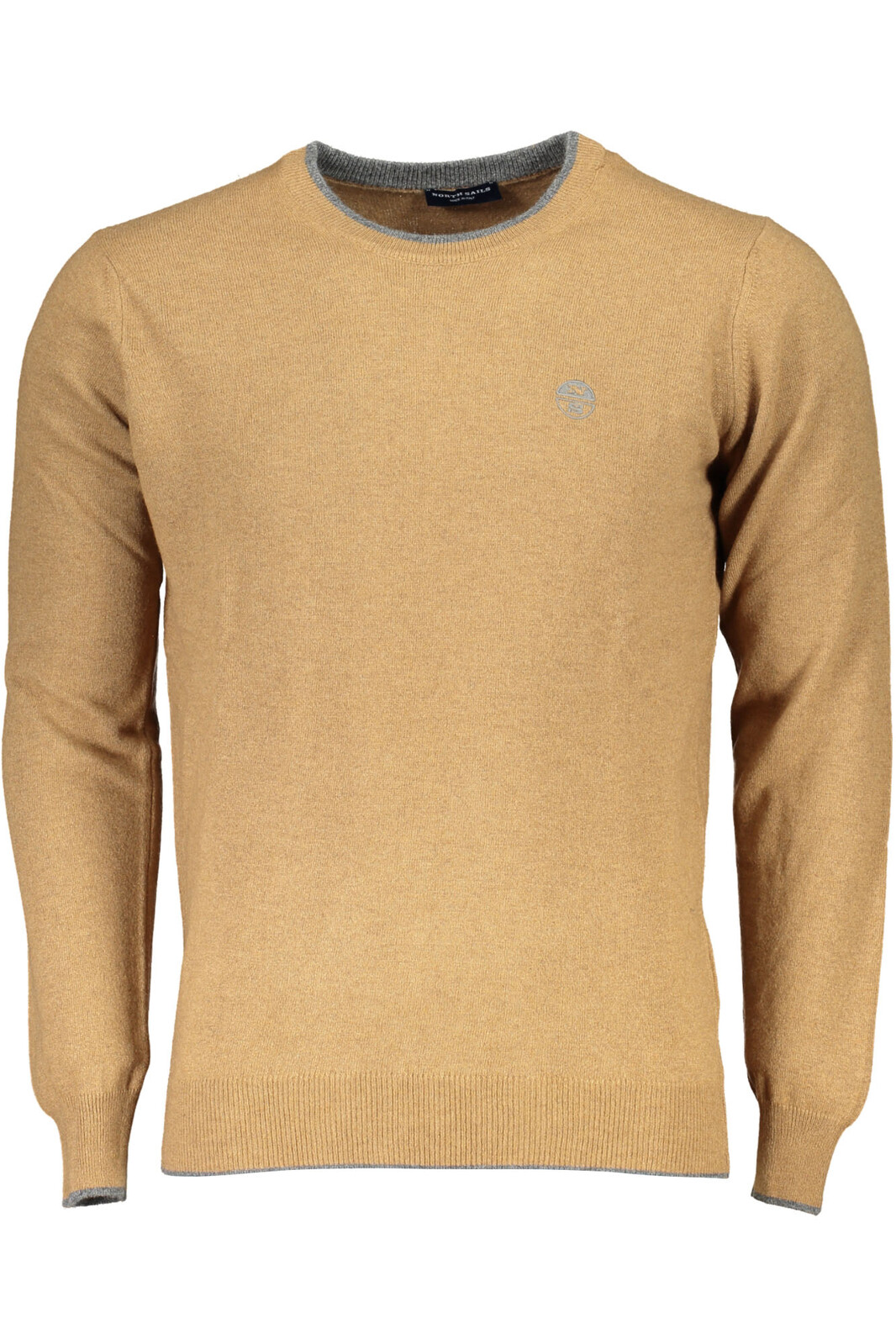NORTH SAILS BROWN MEN'S SWEATER
