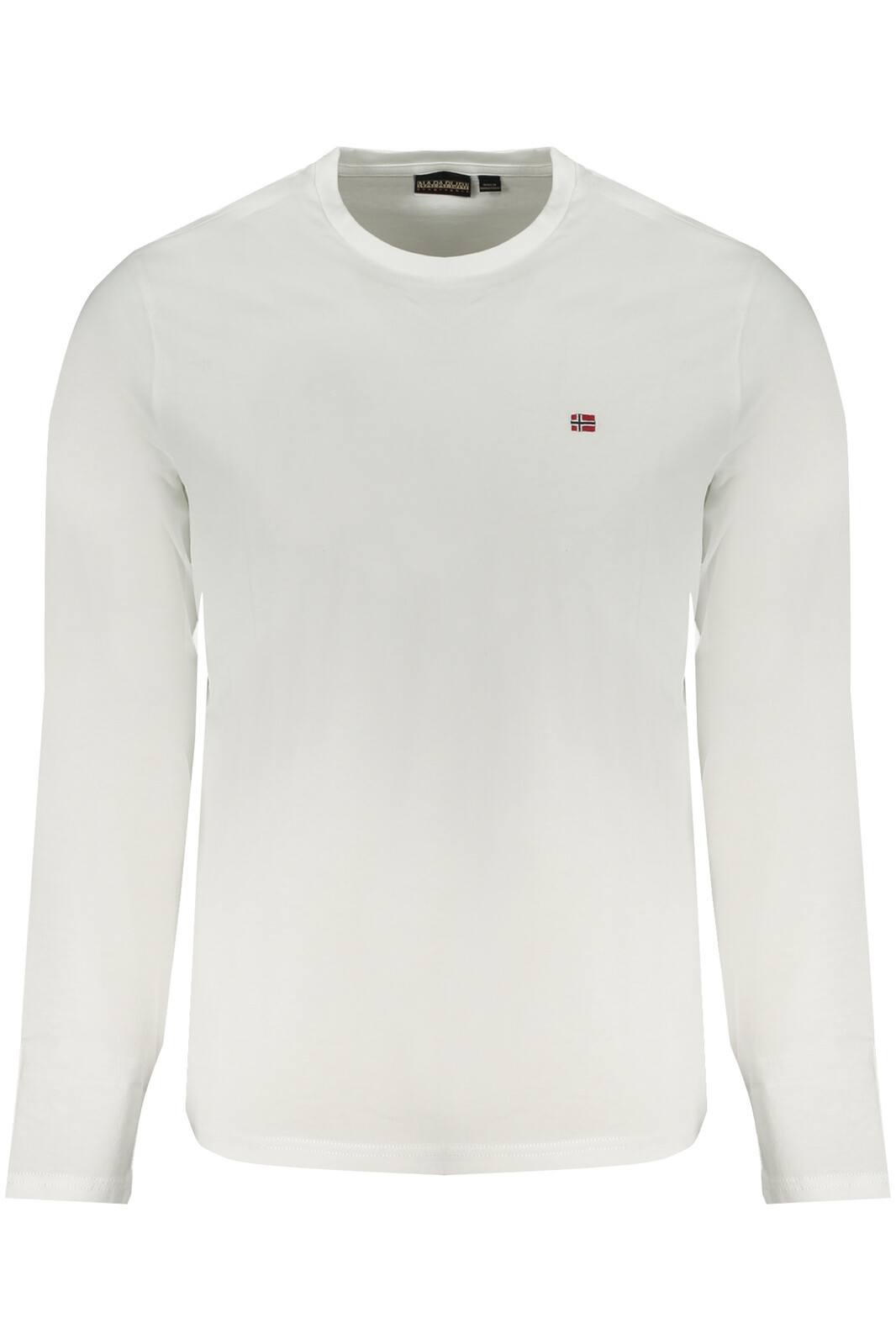 NAPAPIJRI LONG SLEEVE T-SHIRT MEN WHITE