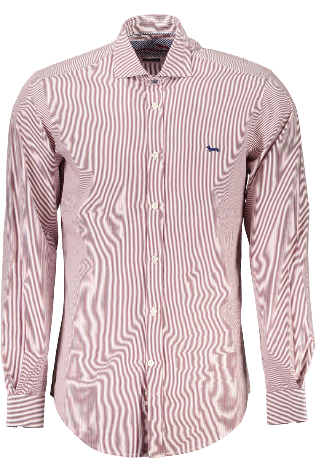 HARMONT & BLAINE MEN'S RED LONG SLEEVE SHIRT