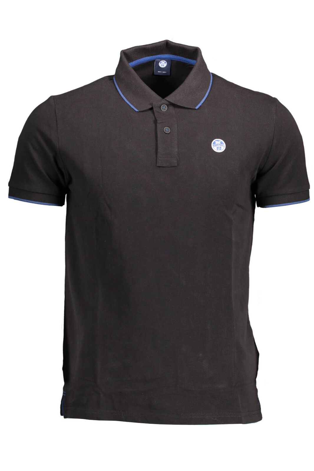 NORTH SAILS POLO SHORT SLEEVE MAN BLACK