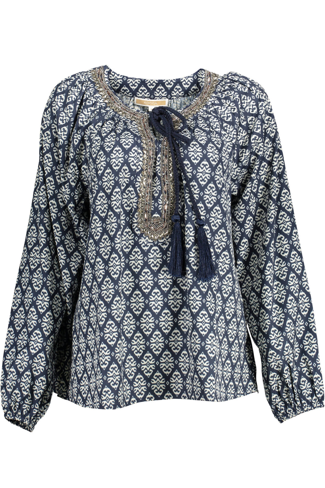KOCCA LONG SLEEVE SHIRT BLUE WOMAN