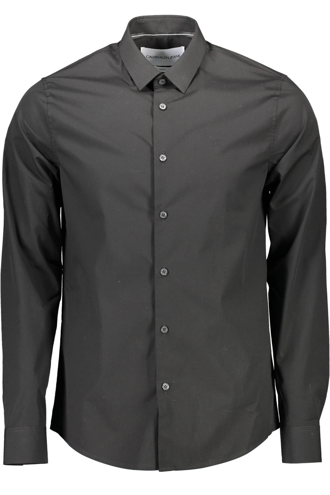 CALVIN KLEIN MEN'S BLACK LONG SLEEVE SHIRT