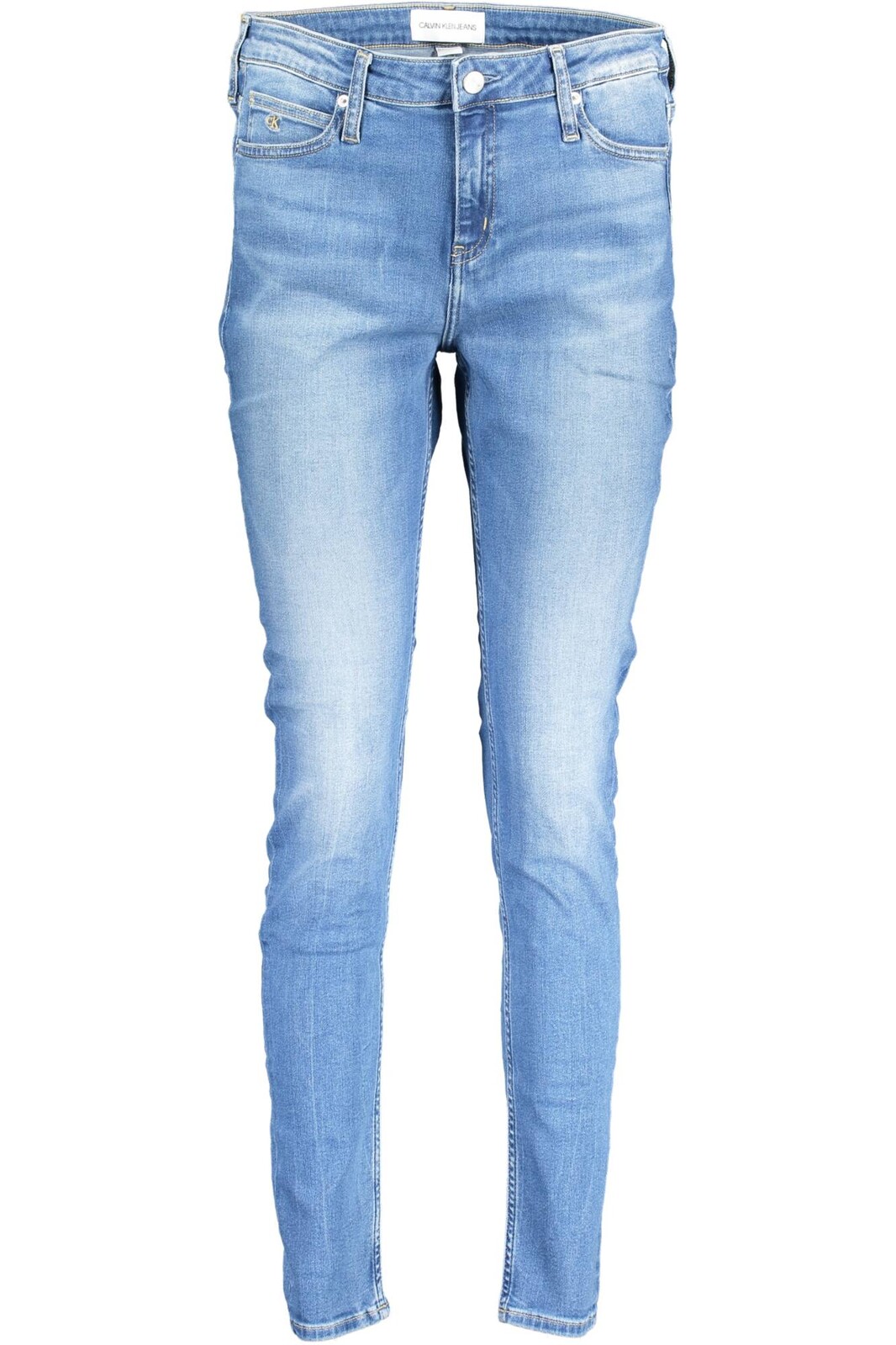 CALVIN KLEIN JEANS DENIM WOMAN LIGHT BLUE