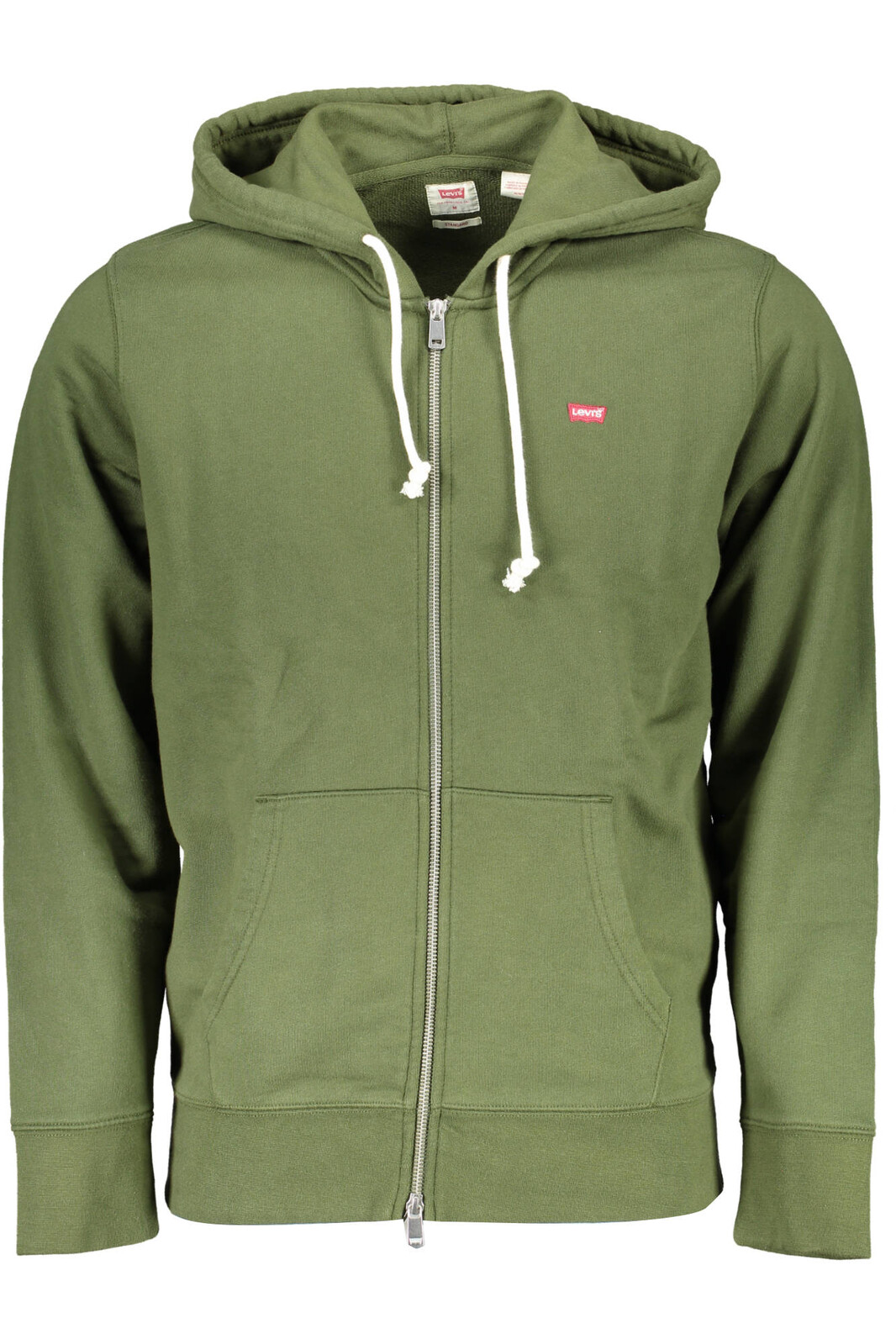 LEVI'S GREEN MAN SWEATSHIRT WITH ZIP