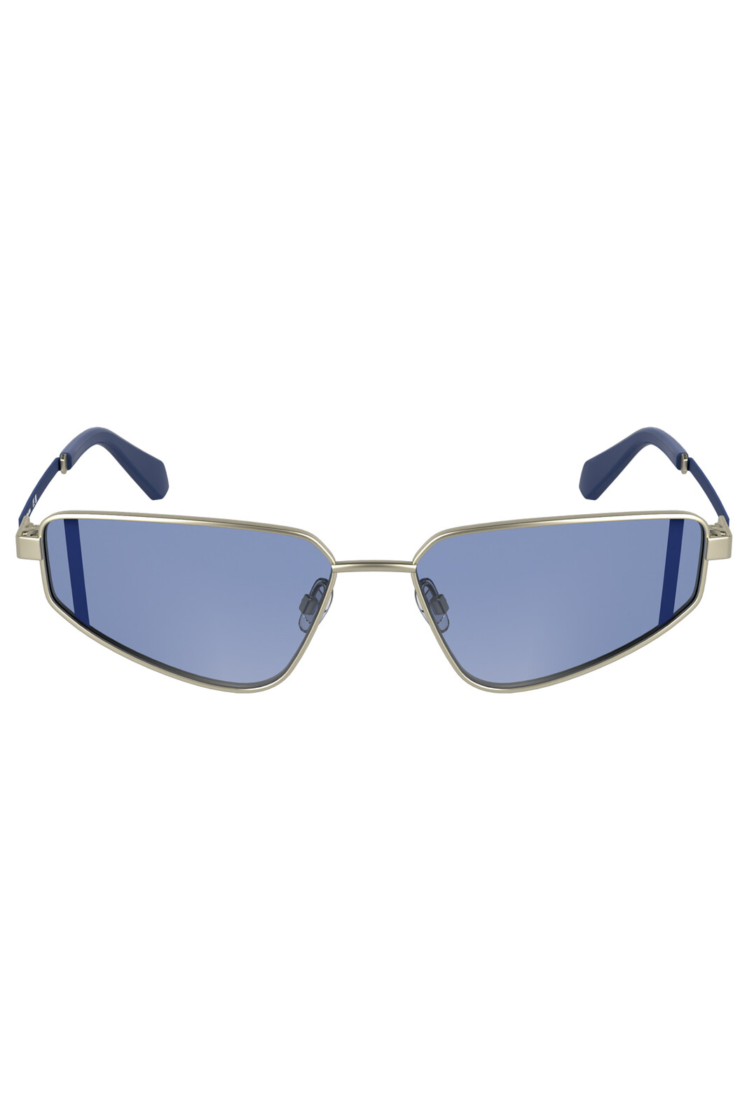 CALVIN KLEIN WOMEN'S SUNGLASSES SILVER