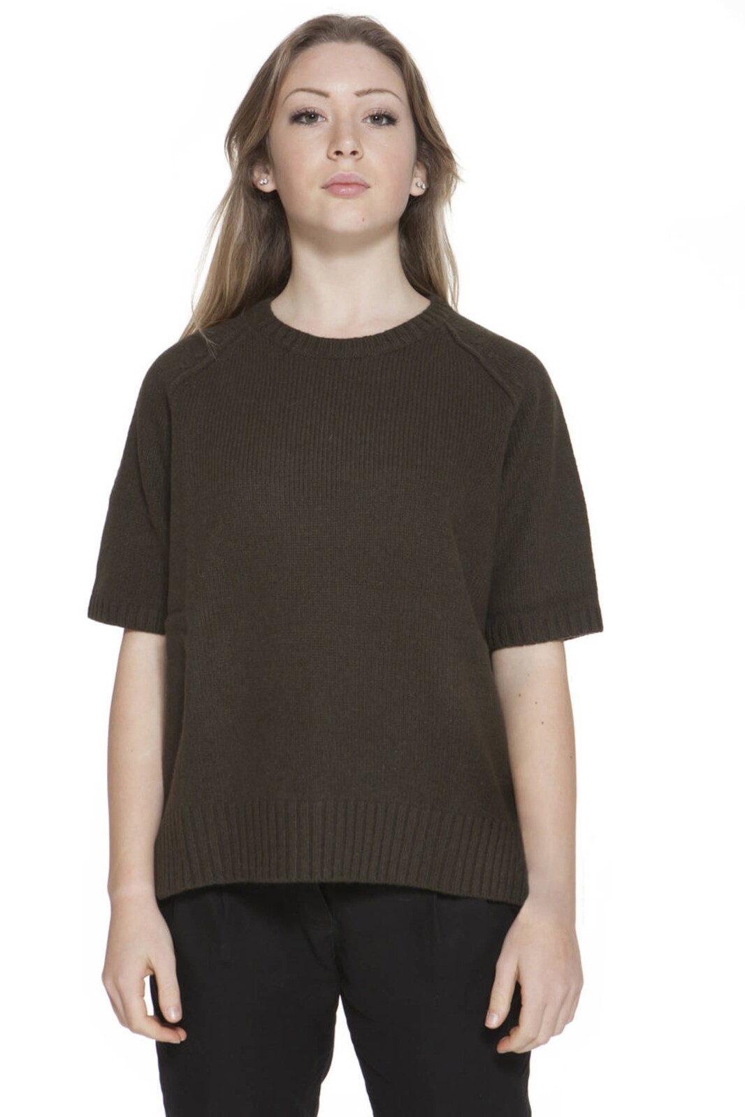 GANT WOMEN'S GREEN SWEATER